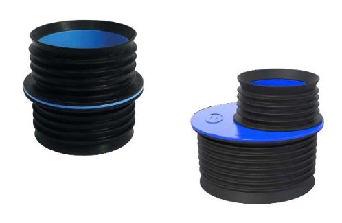 Cuplaj pe interior Pushfit pentru țevi cu diametre exterioare diferite