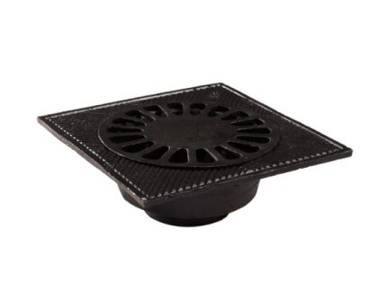 Sifon fonta cu gratar detasabil, clasa B125, 250x250 mm, DN110 mm, FSB25