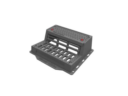 Gratar FONTA URBAN tip Bordura Negru 550x650 PL. 265x535 C250