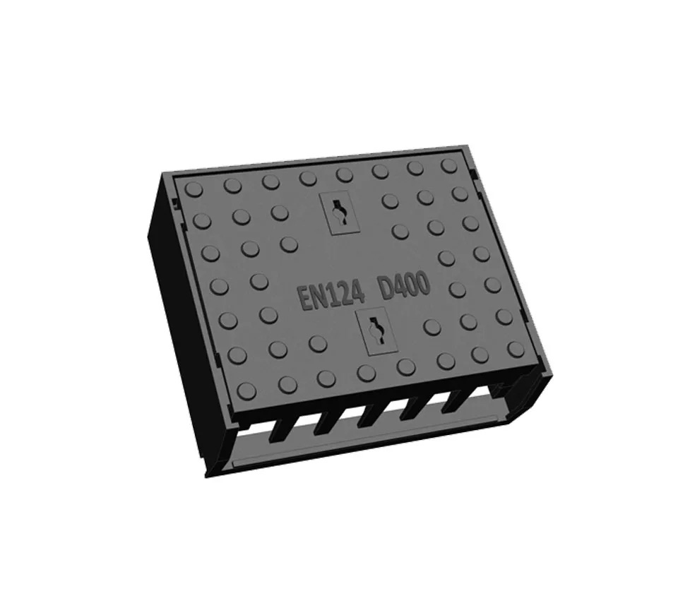 Gratar FONTA URBAN tip Bordura Negru Dext.549x455 PL.450x450 Hext.240 EUROPE D400