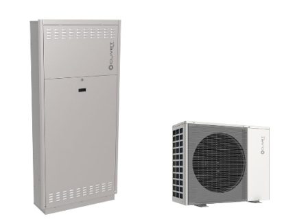 Pompă de căldură split pentru blocuri de apartamente cu consum de energie mediu-redus CLIVET SPHERA EVO 2.0 Invisible