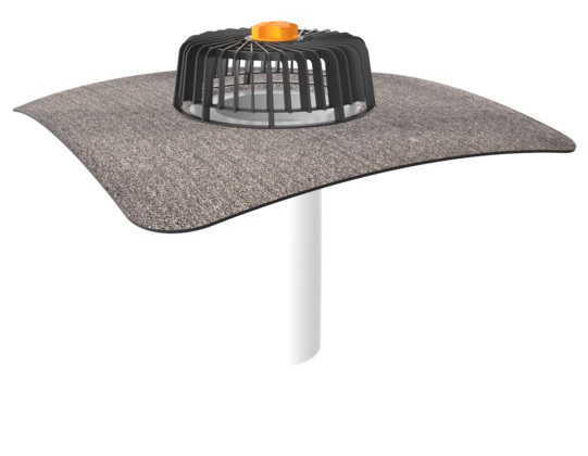 Receptori TOPWET cu perete simplu pentru acoperiş TWJ BZ 50 BIT