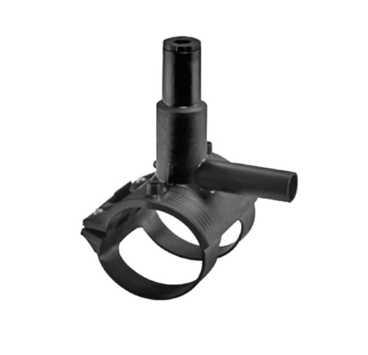 Teu bransare electrofuziune gaz-stop PE 100 SDR 11 MONOBLOC