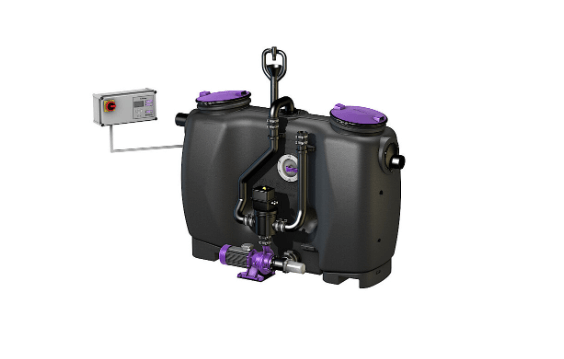 Separator de grasimi KESSEL EasyClean free Auto Mix & Pump NS 2-10