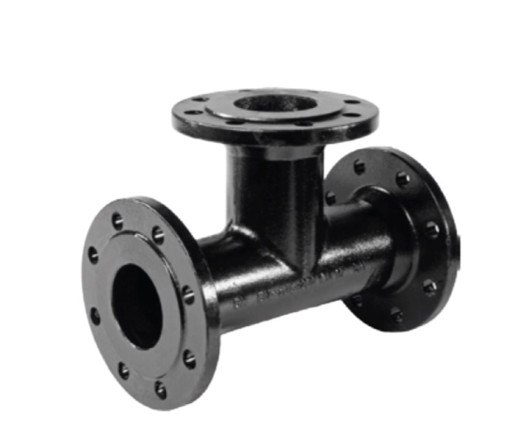 Teu fontă cu flanșe PN 10