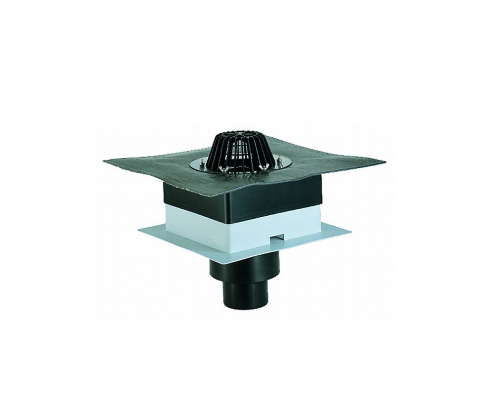 Receptor pentru acoperiş DrainBox DN110 HL cu manşetă din bitumen