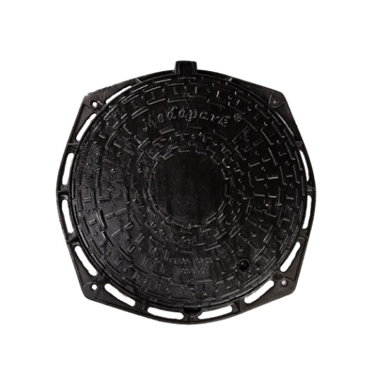 Capac fonta clasa C250, D805 mm cu inchizator, pas liber 600