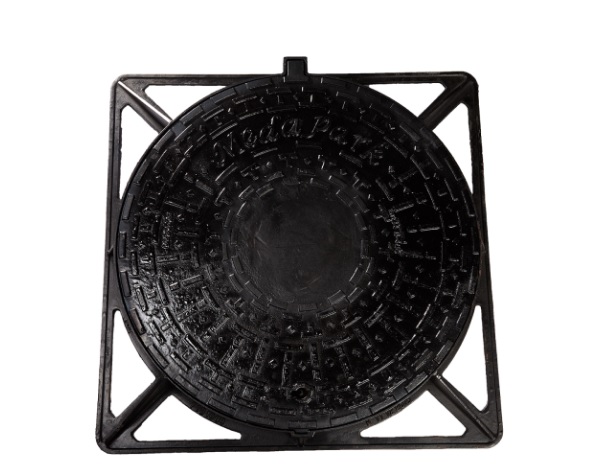 Capac fonta Clasa D400, 1000x1000, FCD1000 cu autoblocare, pas liber 810 mm