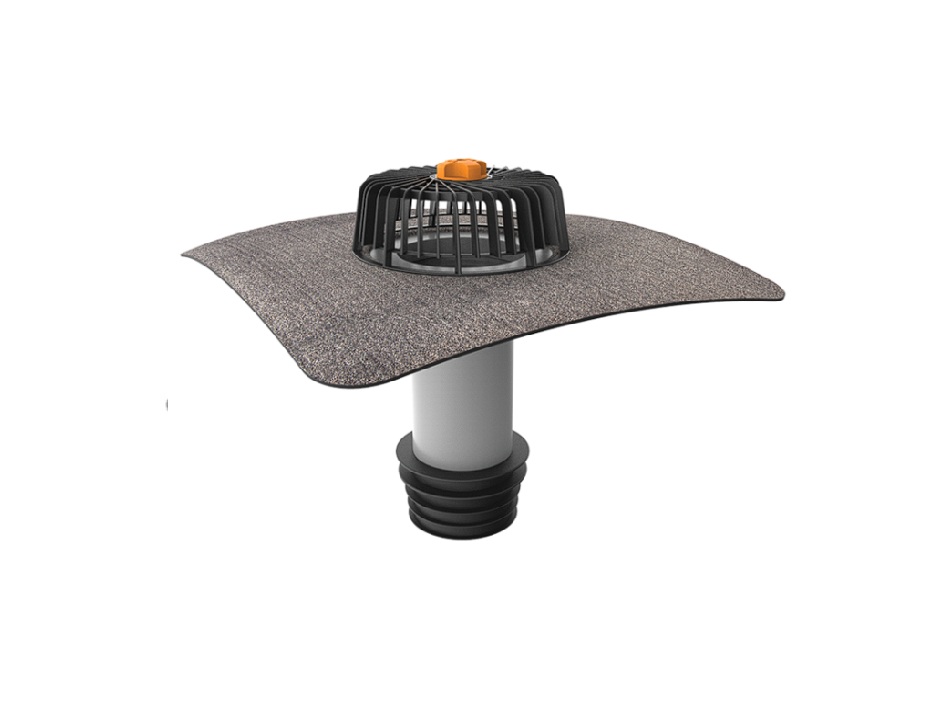 Receptor renovări cu flanșă din membrană bituminoasă DN160