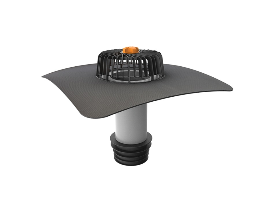 Receptor renovări cu flanșă din membrană FPO/TPO DN160