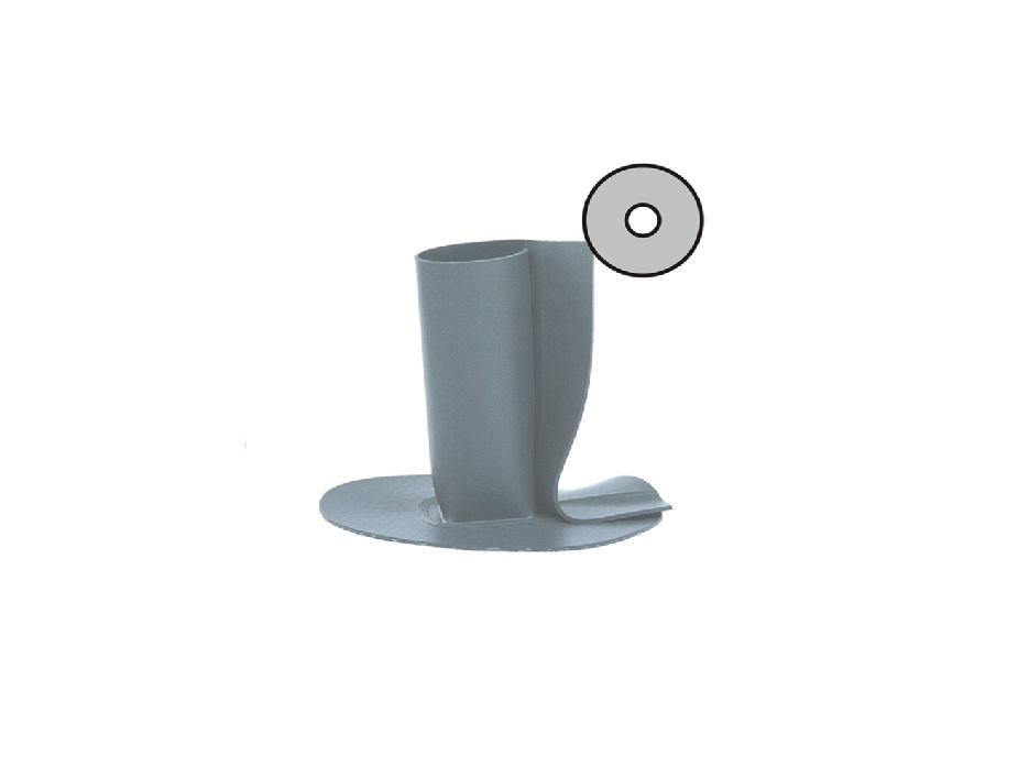 Flanşe de etanşare din PVC cu profil rotund