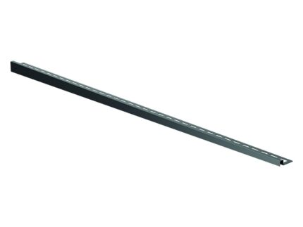 Profil din inox pentru compensare panta dus, ACO ShowerStep, dreapta, lungime 1490mm, inaltime 15mm, finisaj negru mat