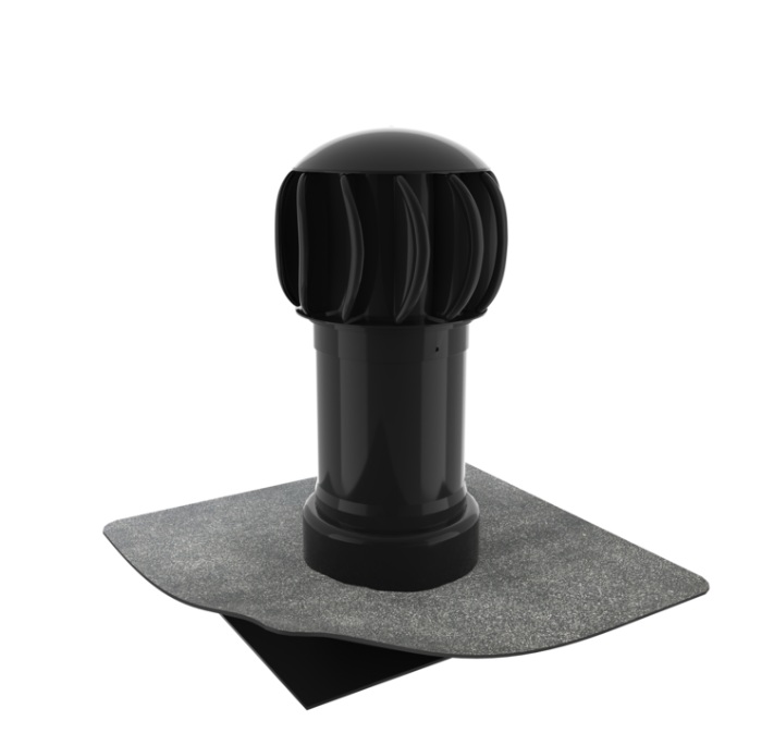 Deflector de acoperiș cu turbina TWO TUR 160 BIT