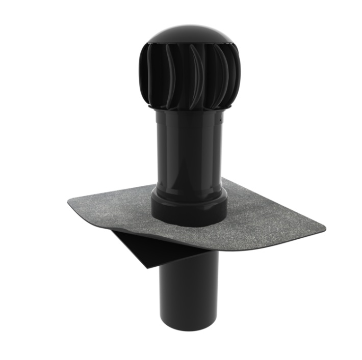 Deflector de acoperis cu turbina TWOP TUR 160 BIT