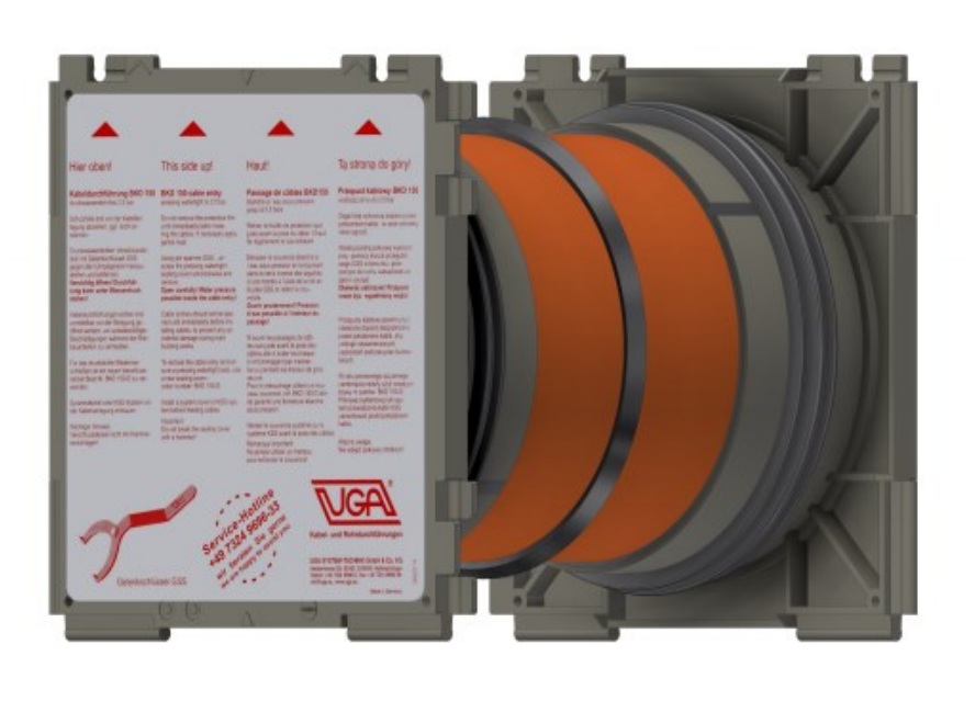 BKD150-K2-EW Sistem trecere dublu pentru etansare