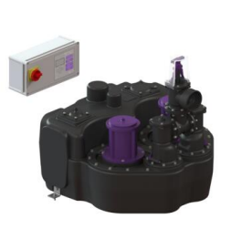 Stație de pompare Aqualift L Pro Connect, SPF 1500-S3, clapetă de oprire