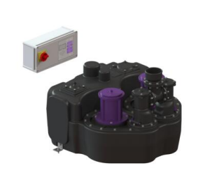Stație de pompare Aqualift L Pro Duo, Connect, SPF 1500-S3
