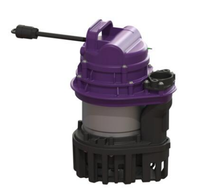 Pompă submersibilă Aquadive GTF1000 fără comutator de plutitor, 10 m