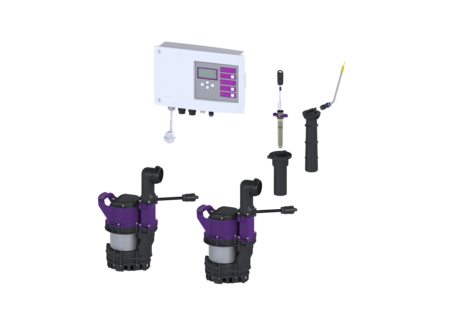 Kit tehnic Aqualift M subteran GTF 500 Duo Tronic