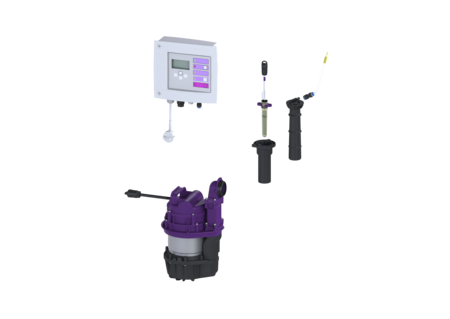 Kit tehnic Aqualift M subteran GTF 1200 rezistent Mono Tronic